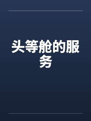 头等舱的服务笔趣阁无弹窗