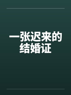 一张迟来的结婚证笔趣阁无弹窗