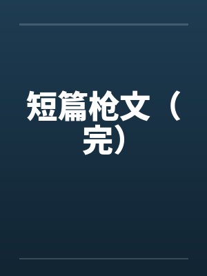 短篇枪文(完)by佚名